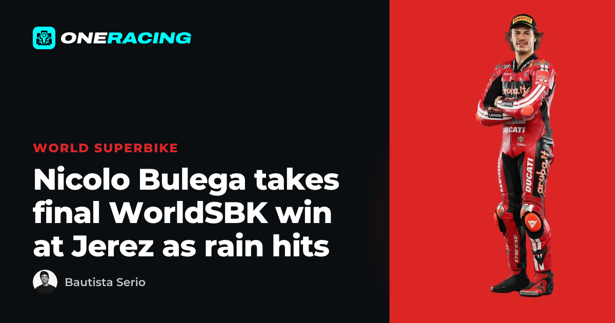 Николо Булега оформил хет-трик побед в гонках WorldSBK в Хересе